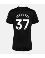Tottenham Hotspur Micky van de Ven #37 Venkovní Dres pro Dámské 2025-26 Krátký Rukáv
